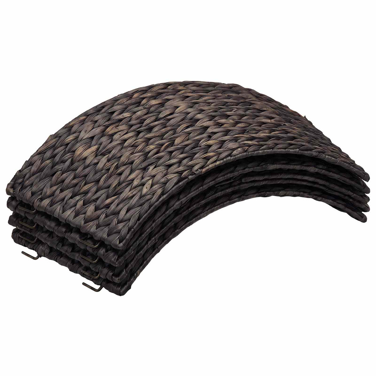 Christmas Tree Collar Round Black Dia. 45 x 22 cm