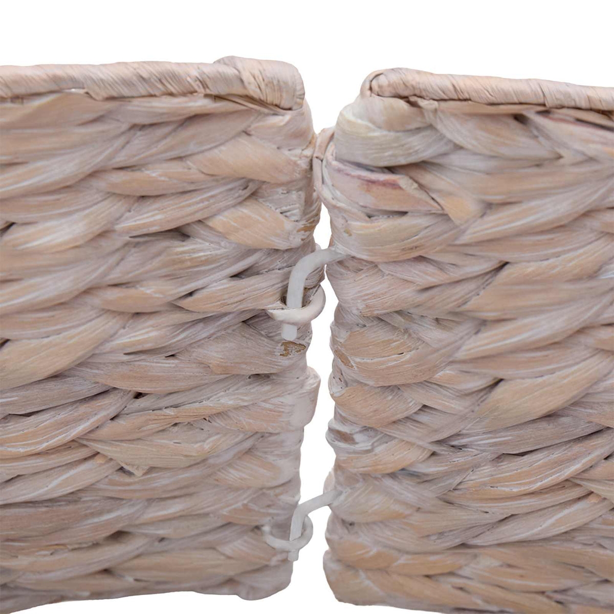 Christmas Tree Collar Round White Dia. 45 x 22 cm