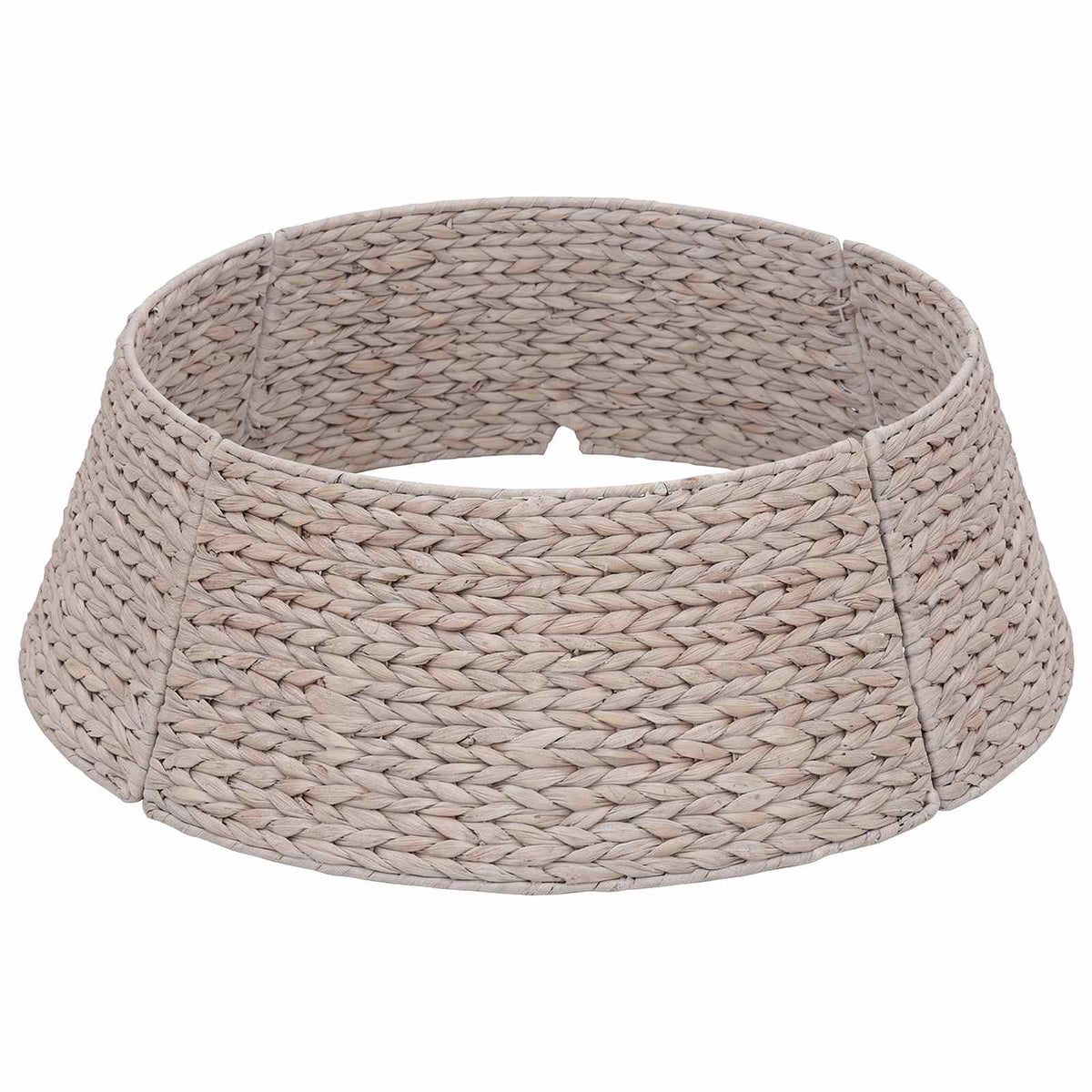Christmas Tree Collar Round White Dia. 45 x 22 cm
