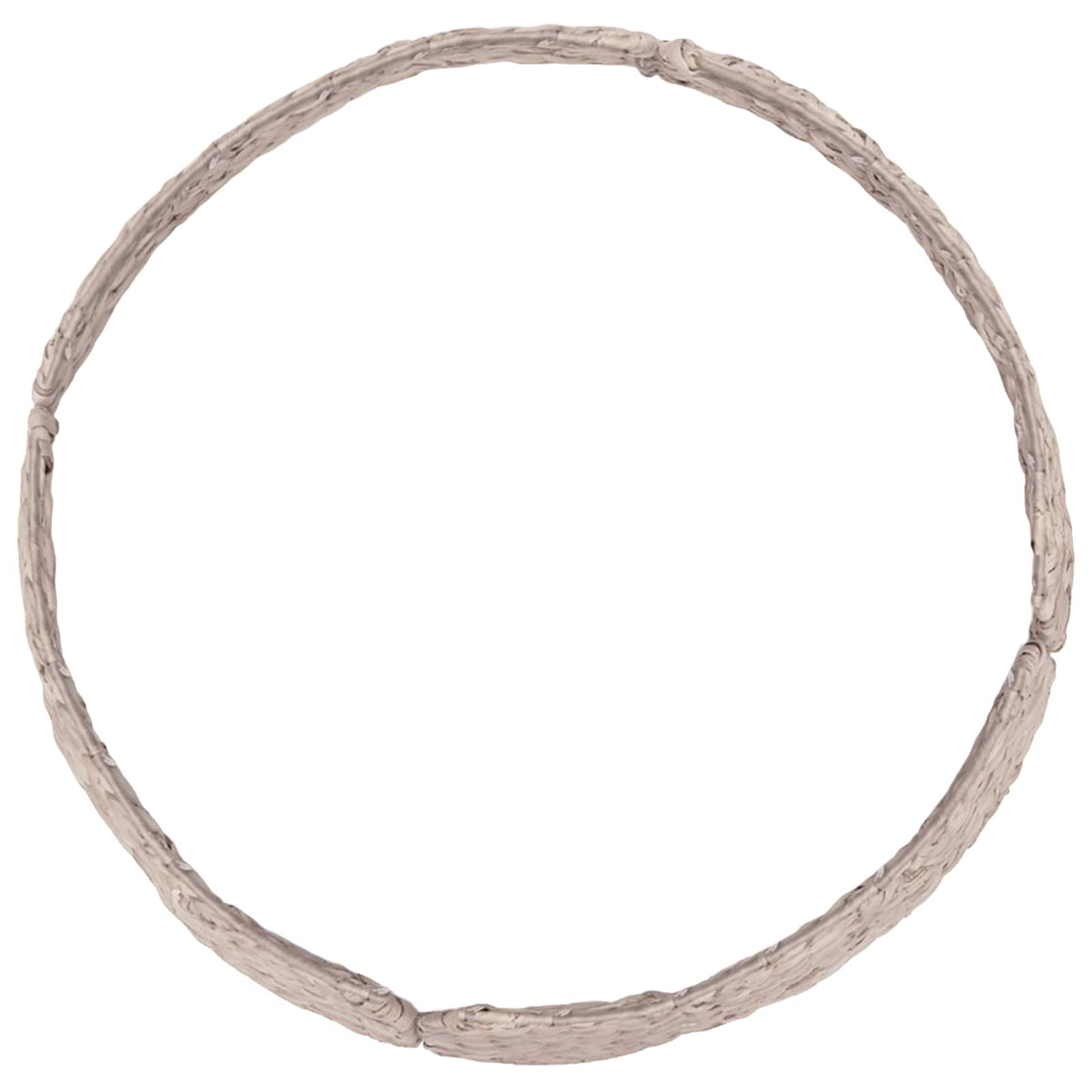 Christmas Tree Collar Round White Dia. 45 x 22 cm