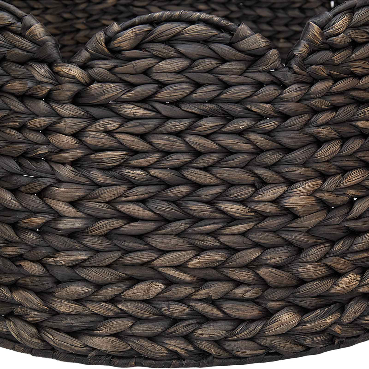 Christmas Tree Collar Round Black Dia. 75 x 25 cm