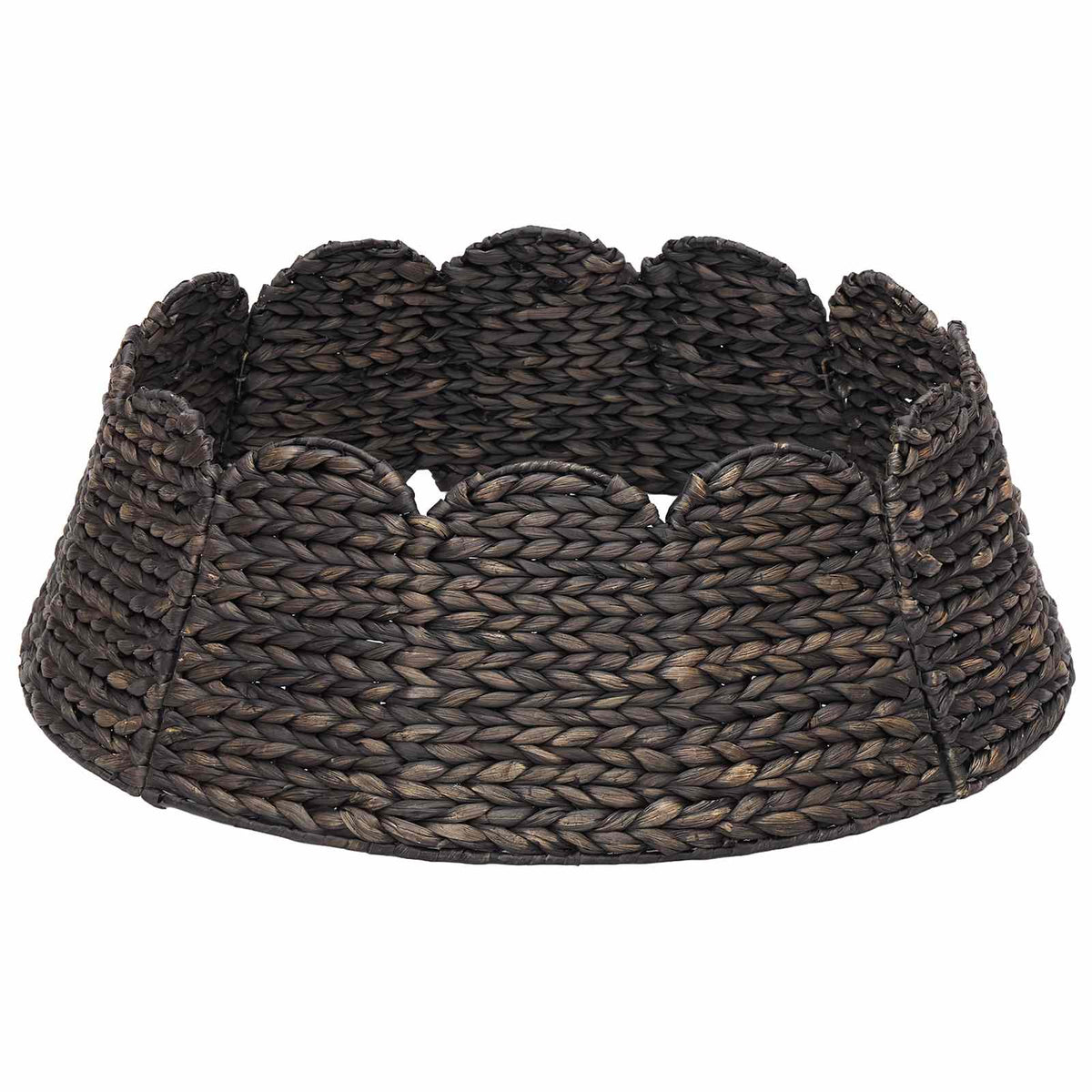Christmas Tree Collar Round Black Dia. 75 x 25 cm