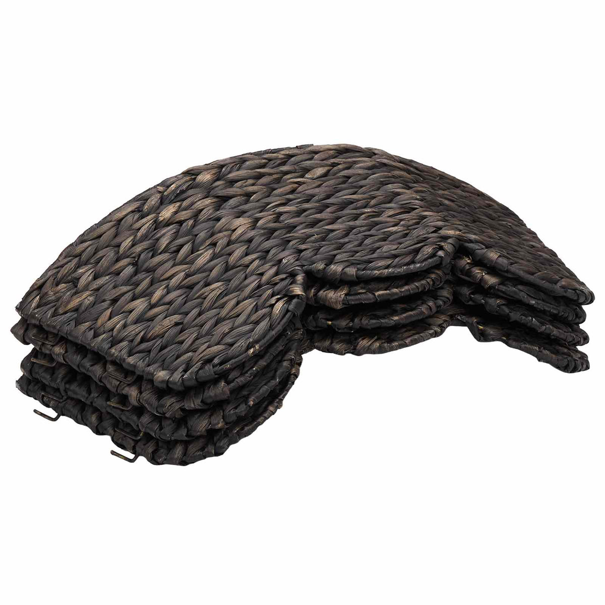 Christmas Tree Collar Round Black Dia. 105 x 28 cm