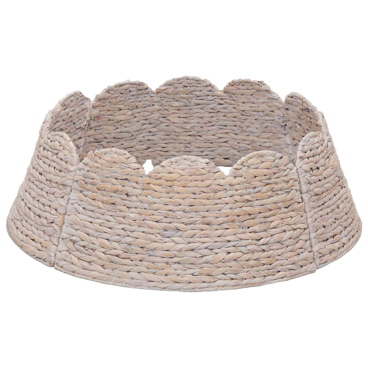 Christmas Tree Collar Round White Dia. 60 x 22 cm