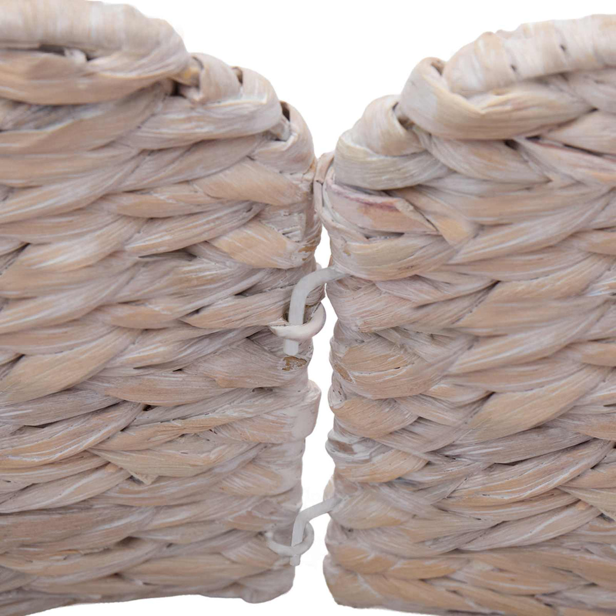 Christmas Tree Collar Round White Dia. 105 x 28 cm
