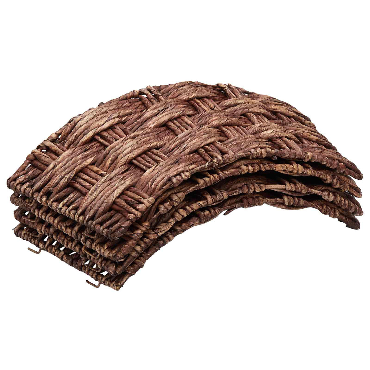 Christmas Tree Collar Round Brown Wash Dia. 45 x 22 cm