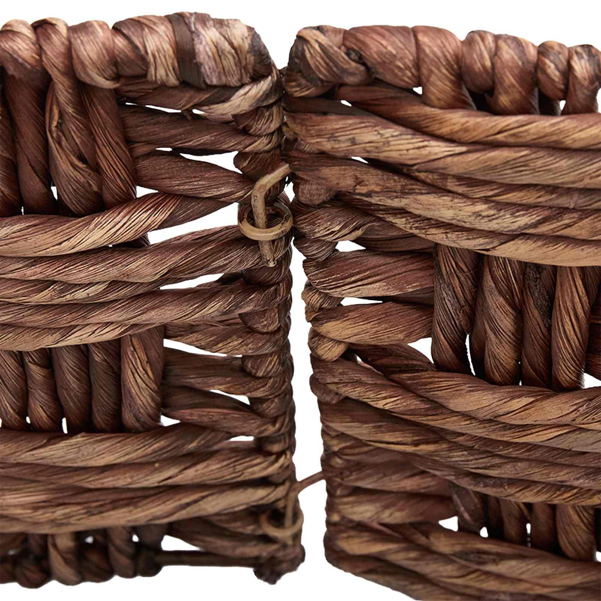 Christmas Tree Collar Round Brown Wash Dia. 75 x 25 cm