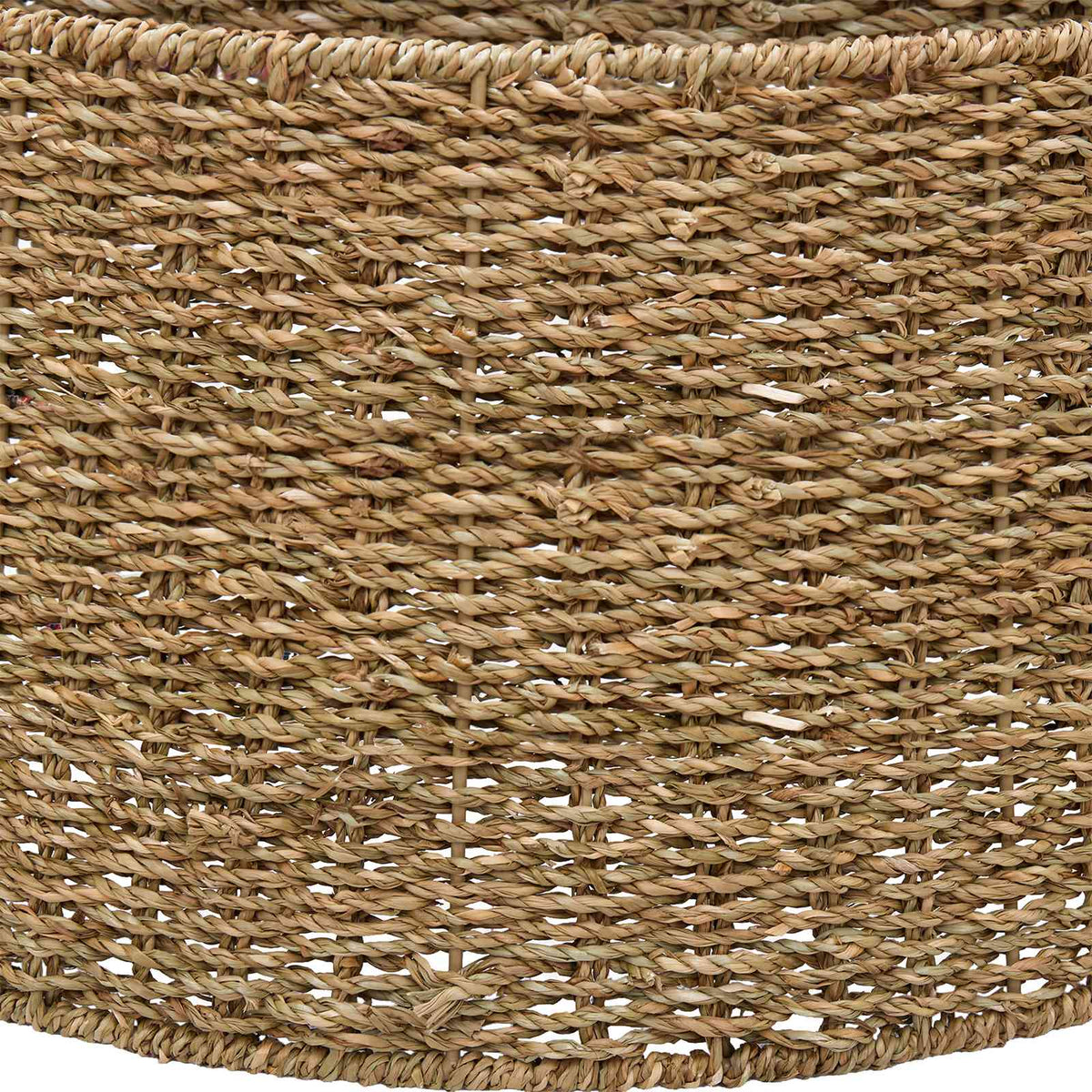 Christmas Tree Collar Round Natural Dia. 45 x 22 cm Seagrass