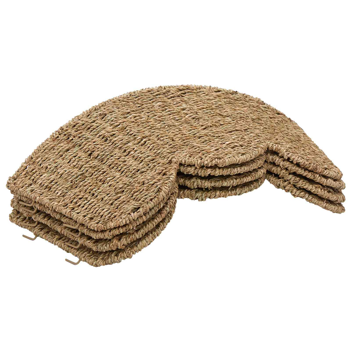 Christmas Tree Collar Round Natural Dia. 75 x 25 cm Seagrass