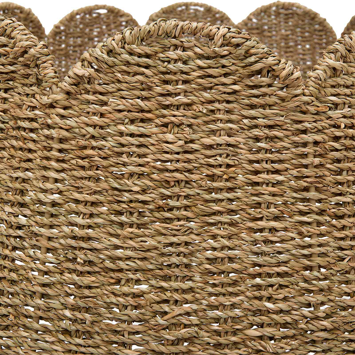 Christmas Tree Collar Round Natural Dia. 105 x 28 cm Seagrass