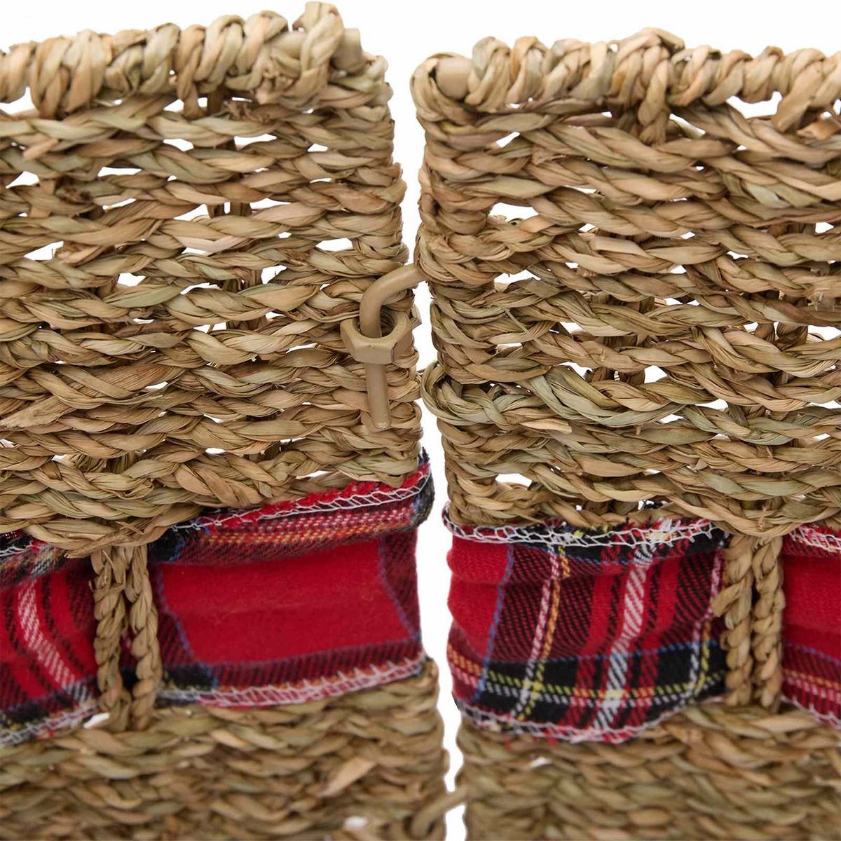 Christmas Tree Collar Round Natural Dia. 90 x 28 cm Seagrass