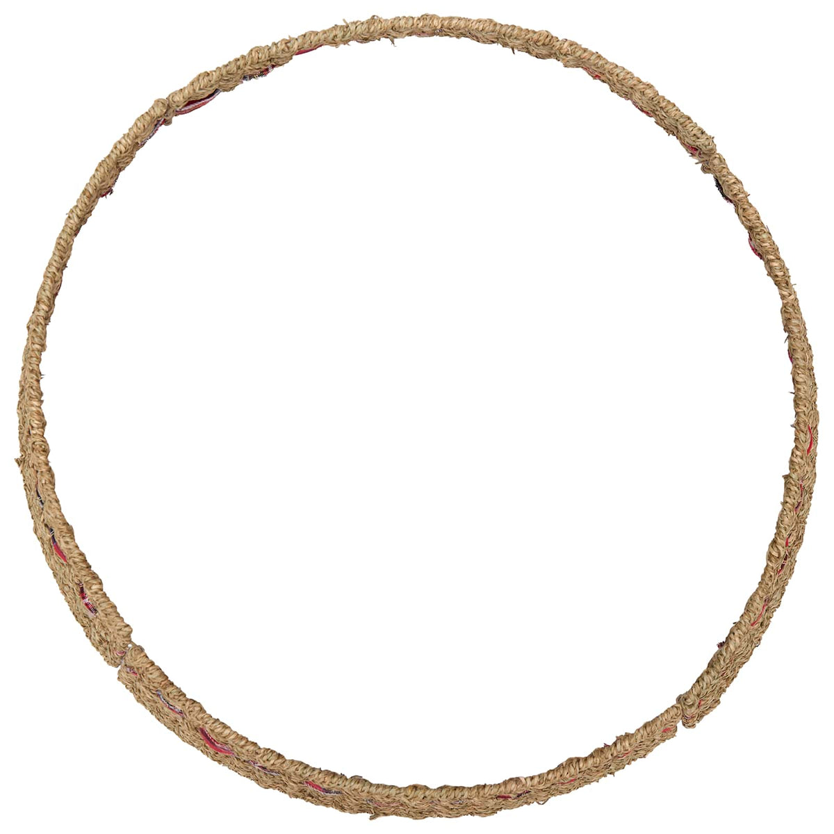 Christmas Tree Collar Round Natural Dia. 90 x 28 cm Seagrass