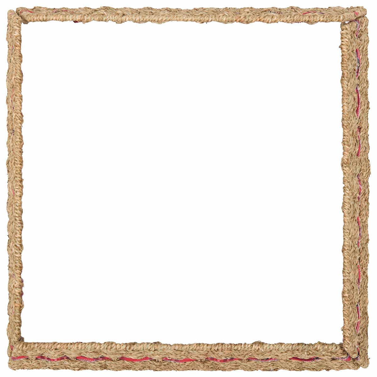 Christmas Tree Collar Square Natural 50 x 50 x 25 cm Seagrass