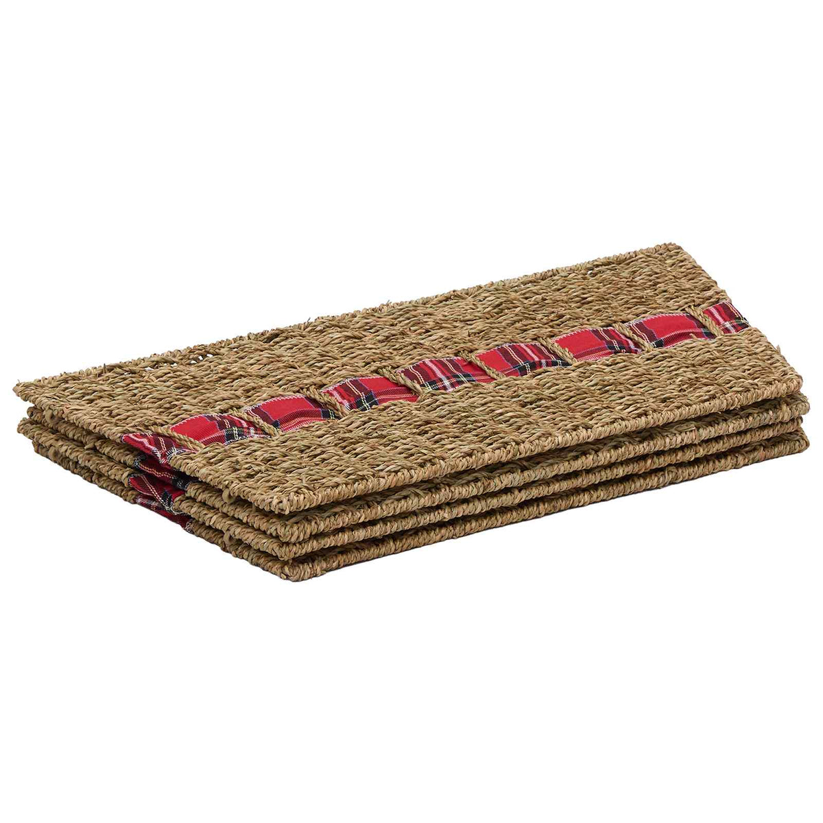 Christmas Tree Collar Square Natural 60 x 60 x 28 cm Seagrass