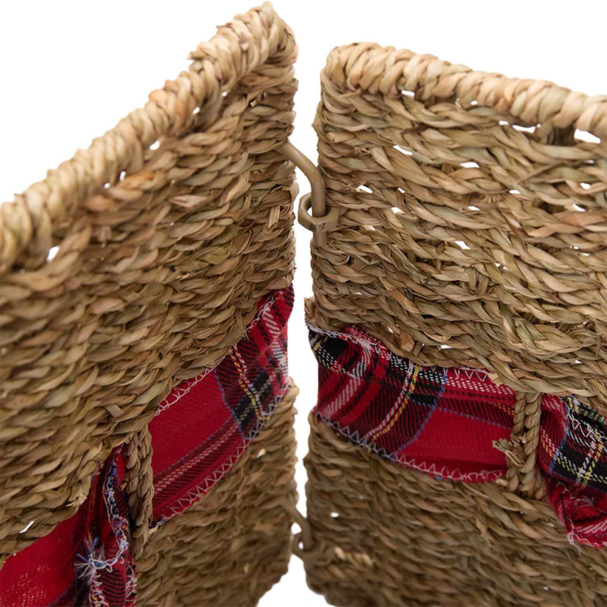 Christmas Tree Collar Square Natural 70 x 70 x 28 cm Seagrass