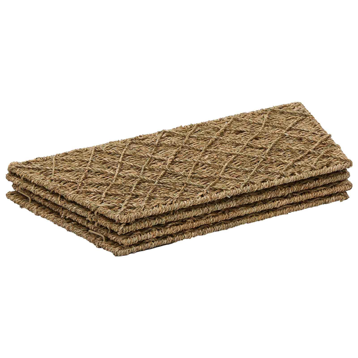 Christmas Tree Collar Square Natural 60 x 60 x 28 cm Seagrass