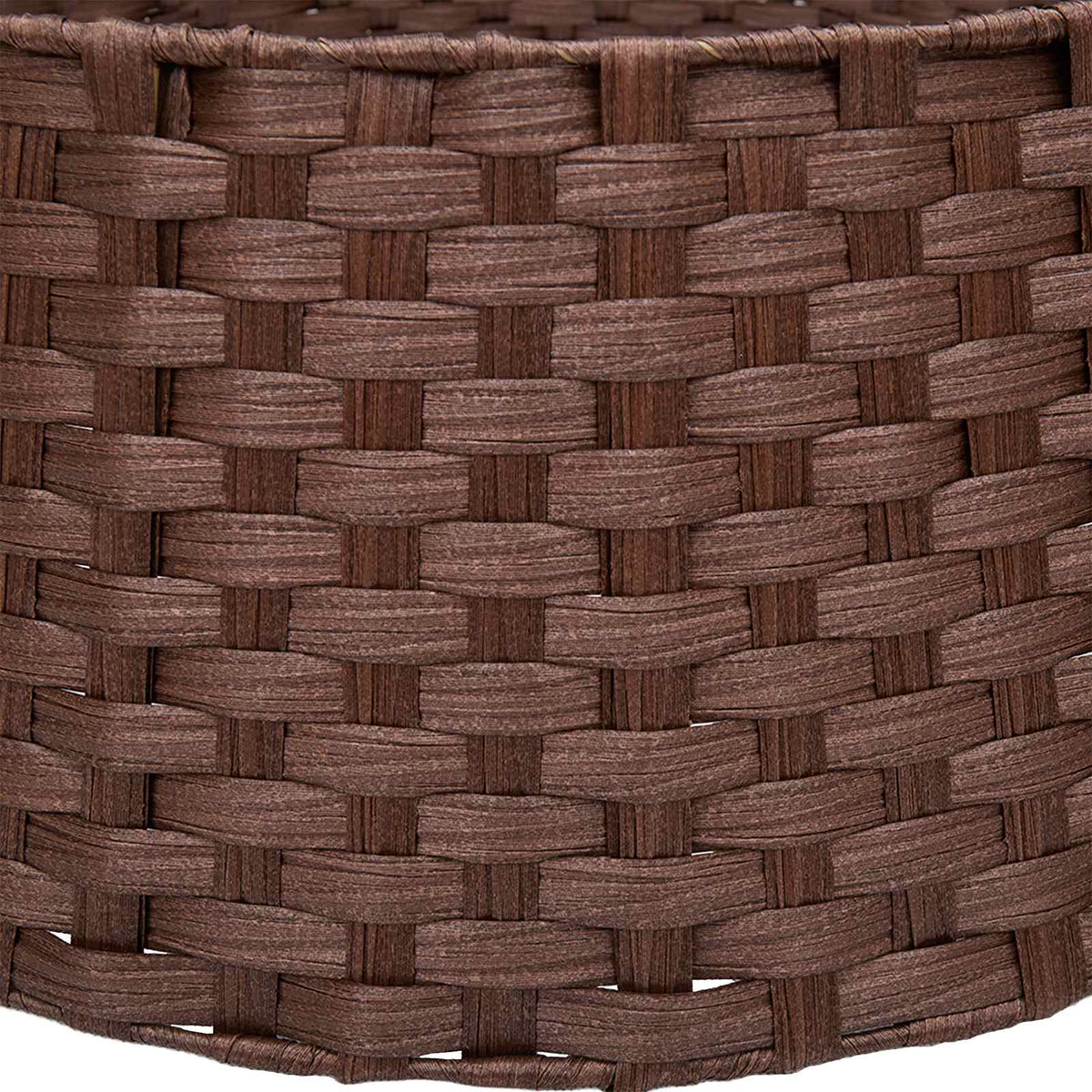 Christmas Tree Collar Round Dark Brown Dia. 45 x 22 cm