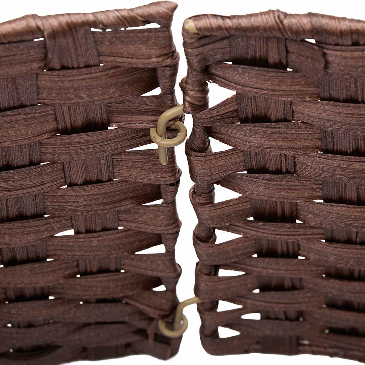 Christmas Tree Collar Round Dark Brown Dia. 60 x 22 cm
