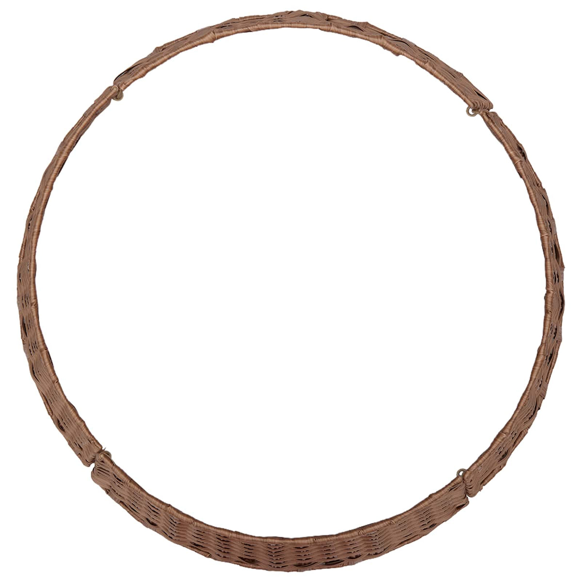 Christmas Tree Collar Round Light Brown Dia. 45 x 22 cm