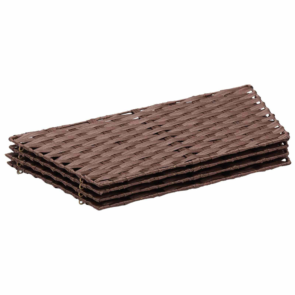 Christmas Tree Collar Square Dark Brown 50 x 50 x 25 cm