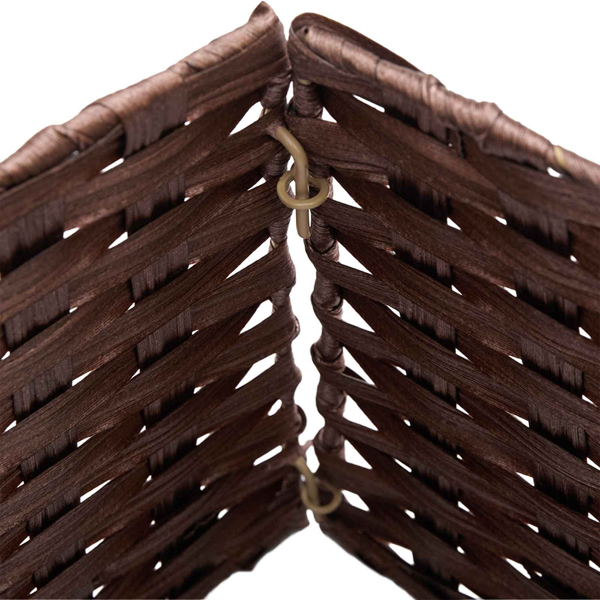 Christmas Tree Collar Square Dark Brown 70 x 70 x 28 cm