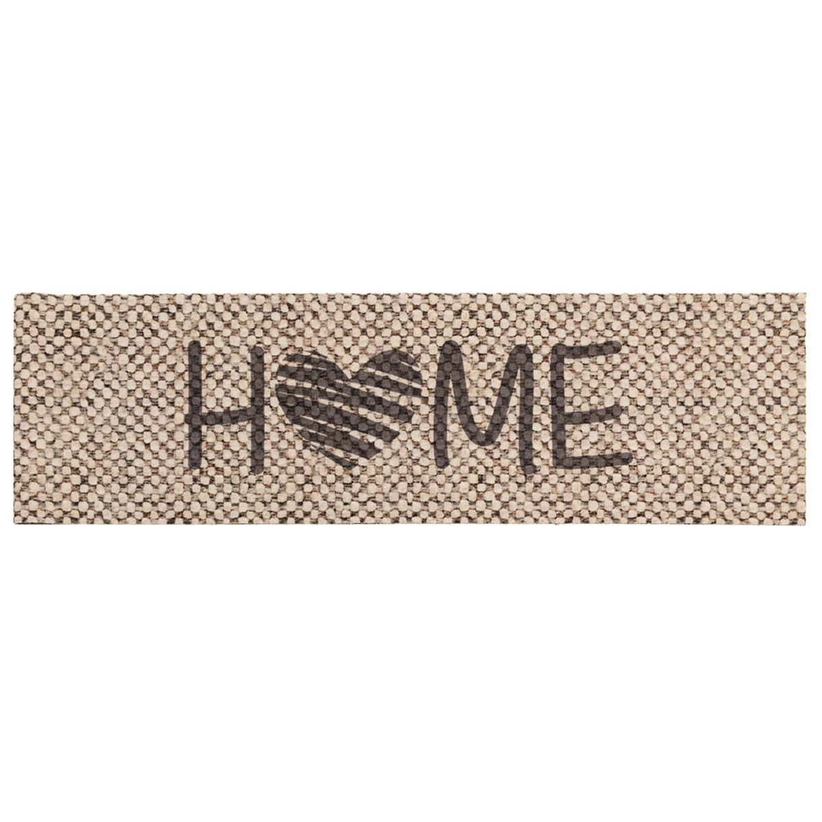 Kitchen Rug Beige Home 150 x 45 cm 100% Polyamide Washable