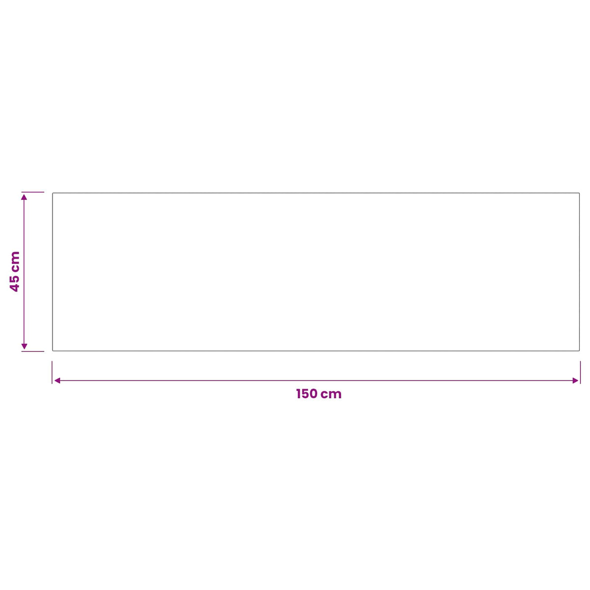 Kitchen Rug Taupe Scandinavian 150 x 45 cm 100% Polyamide