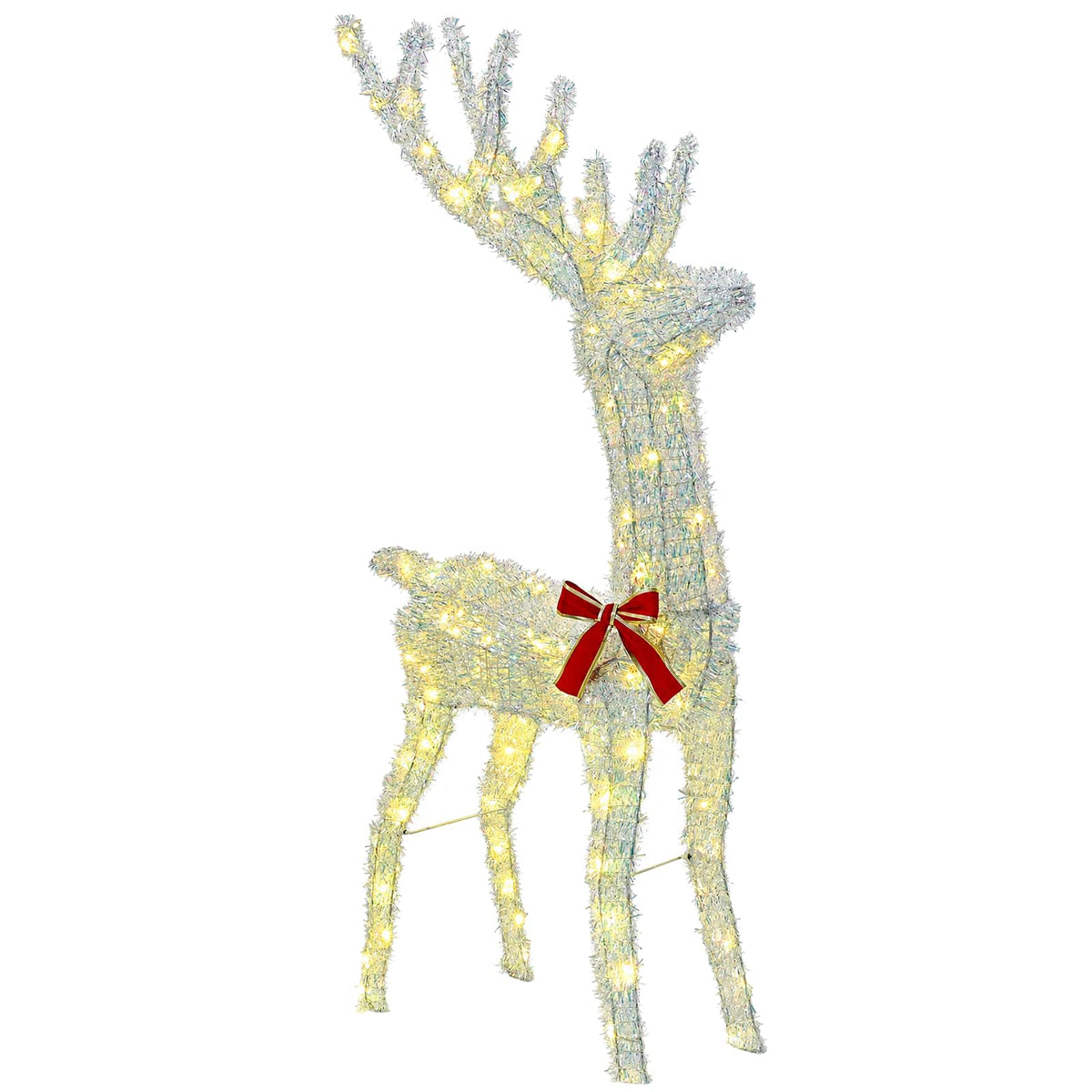 3D Christmas Reindeer LOVIISA 140 LEDs Warm White