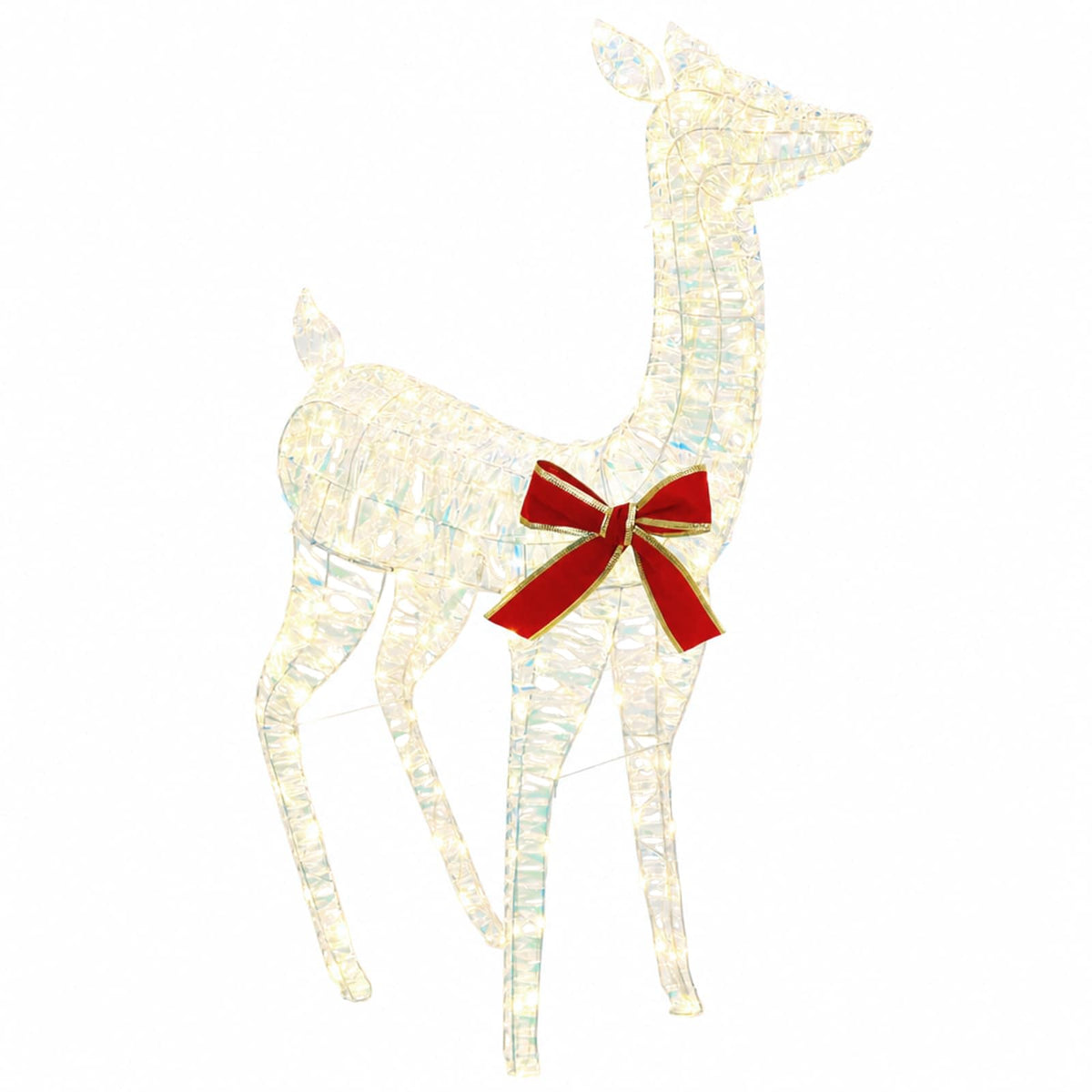 3D Christmas Reindeer LOVIISA 110 LEDs Warm White