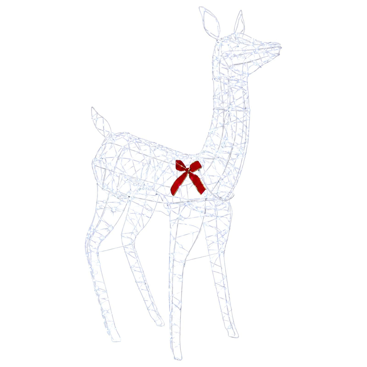 3D Christmas Reindeer LOVIISA 285 LEDs Cold White