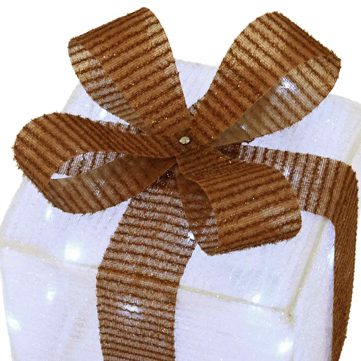 Lighted Christmas Gift Box 3 pcs 64 LEDs Cold White