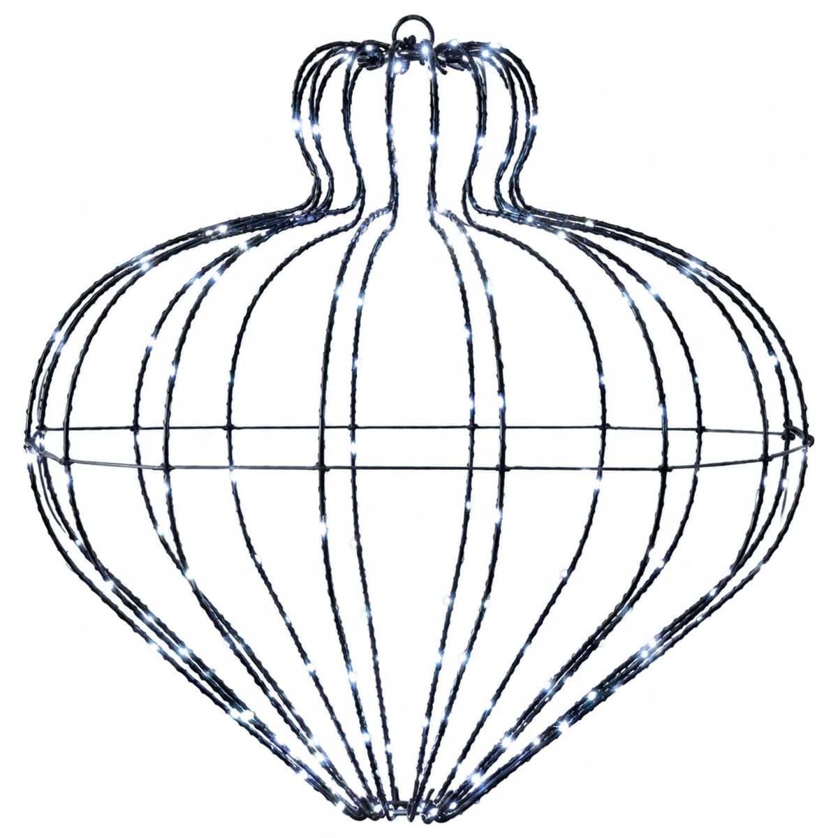 Christmas Finial Light 192 LEDs Cold White Dia. 40 x 40 cm
