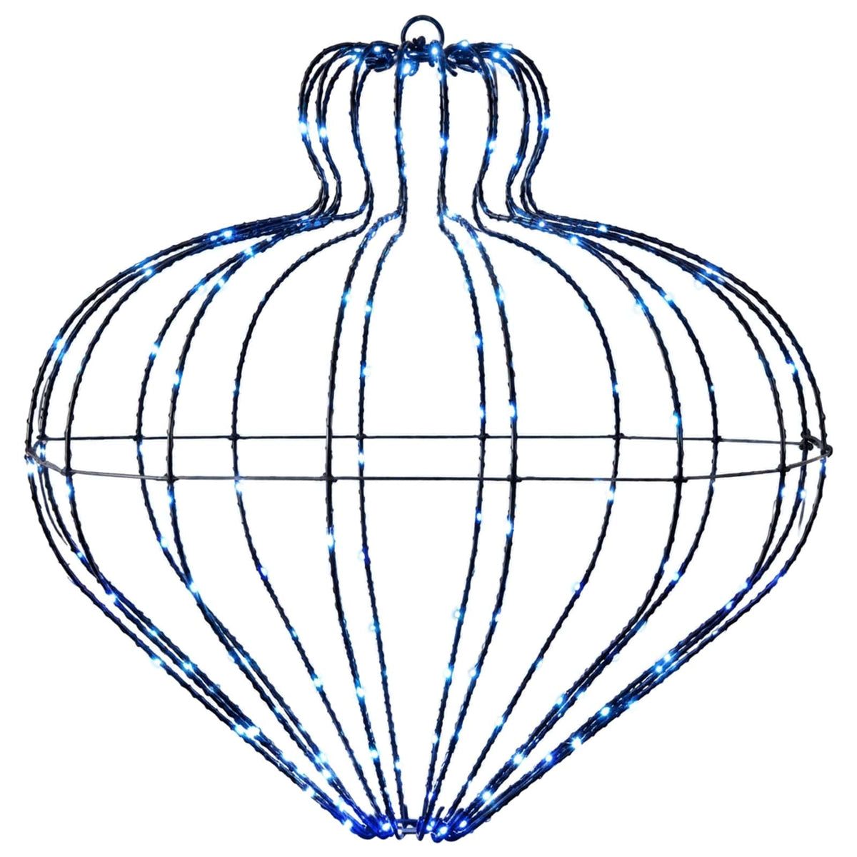Christmas Finial Light 192 LEDs Blue Dia. 40 x 40 cm