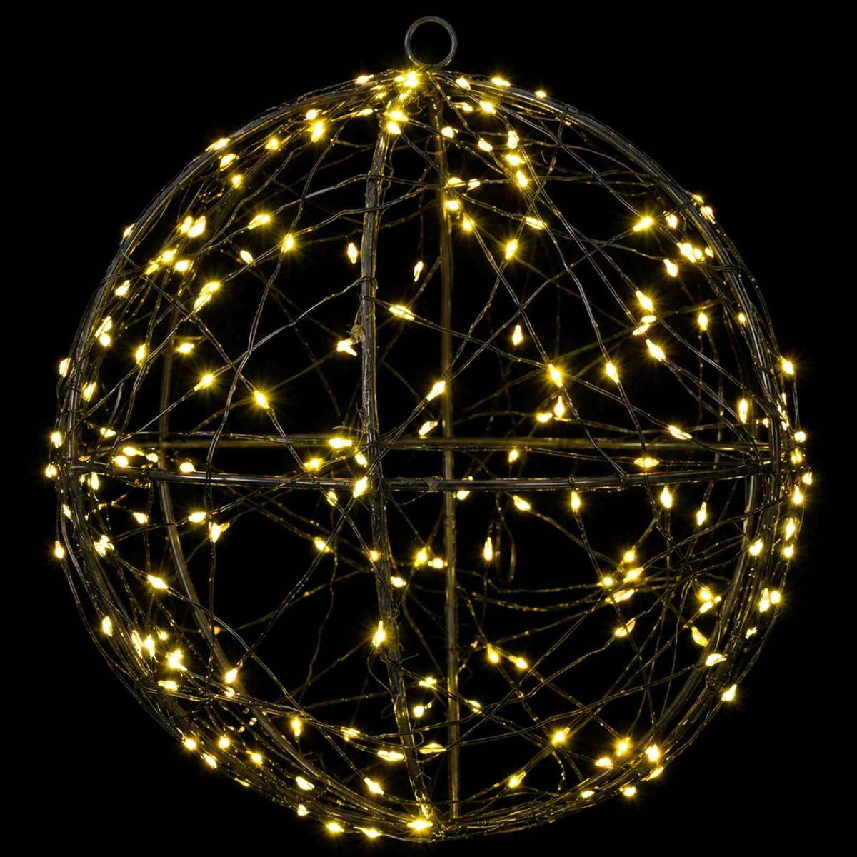 Christmas Finial Light 200 LEDs Warm White Diameter 20 x 22 cm