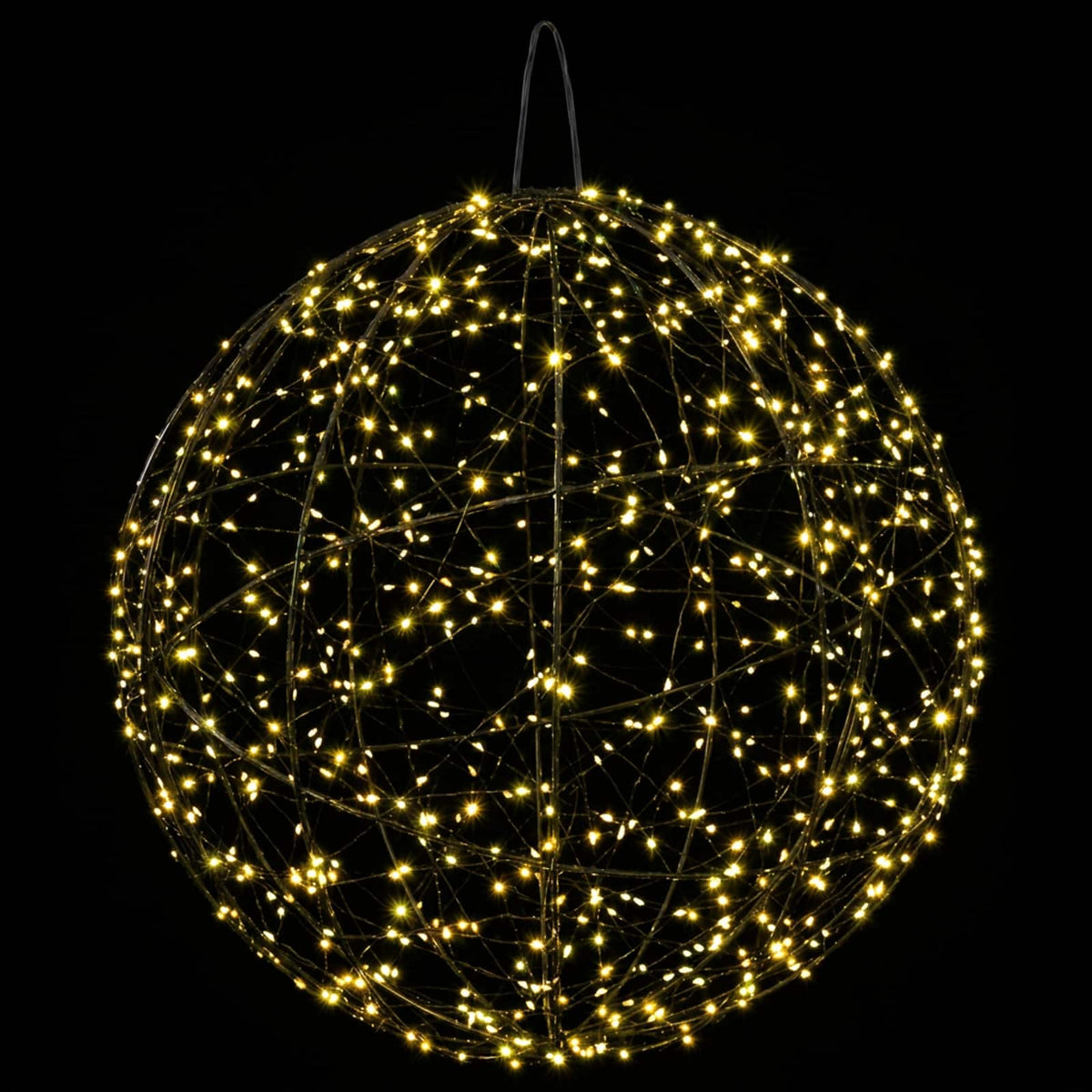 Christmas Finial Light 750 LEDs Warm White Diameter 50 x 52 cm