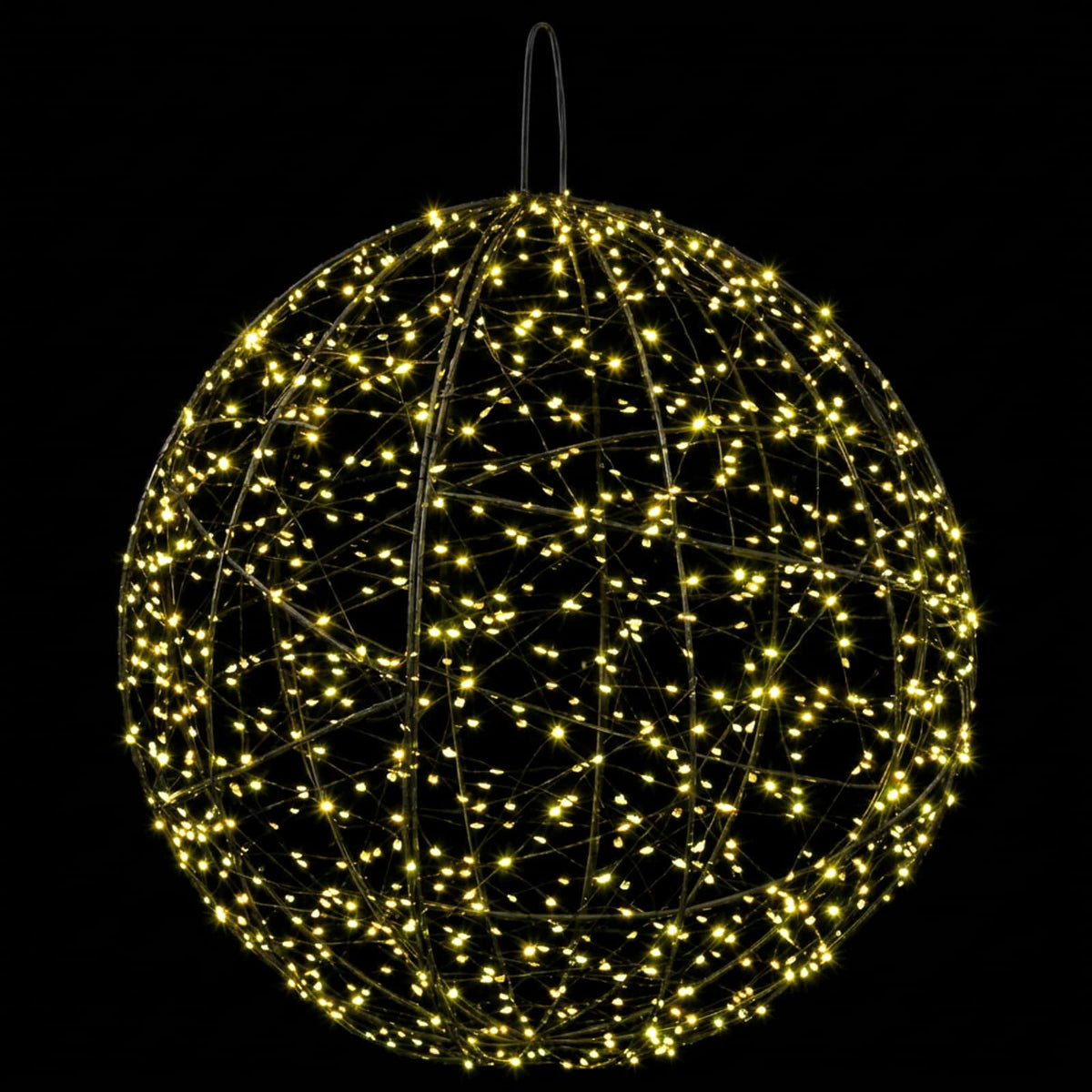Christmas Finial Light 2 pcs 1900 LEDs Warm White