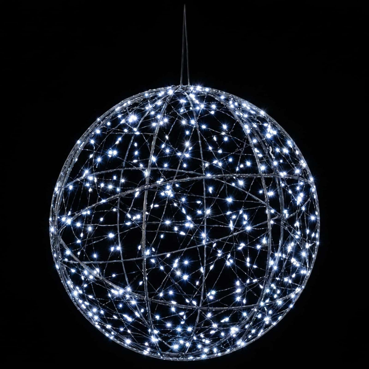 Christmas Finial Light 2 pcs 1000 LEDs Cold White