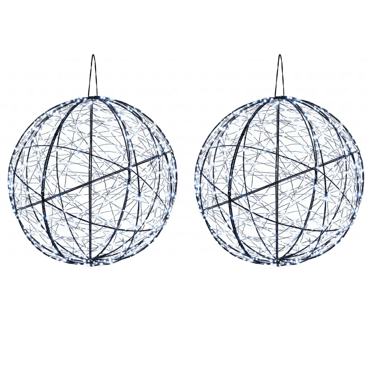 Christmas Finial Light 2 pcs 1500 LEDs Cold White