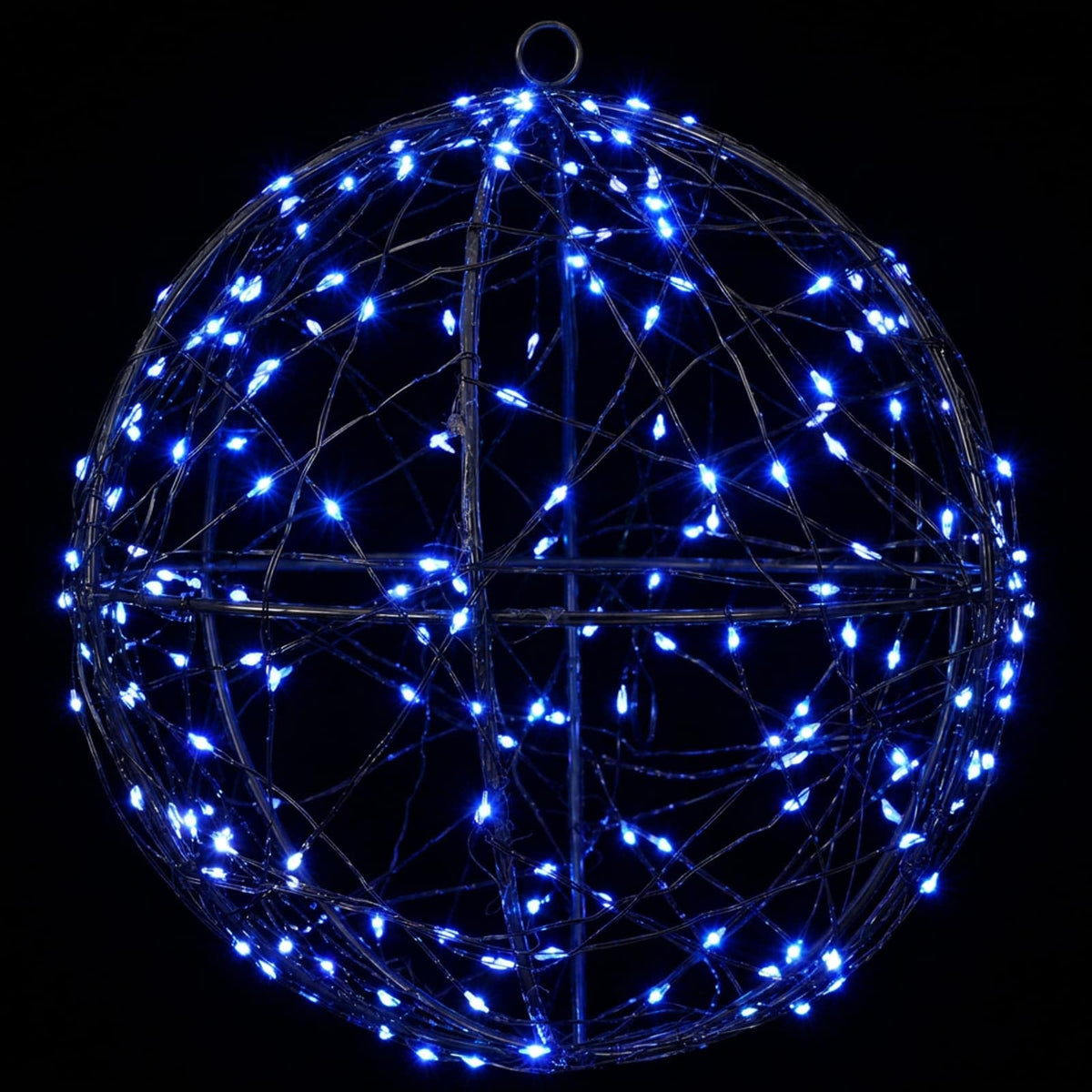Christmas Finial Light 200 LEDs Blue Diameter 20 x 22 cm