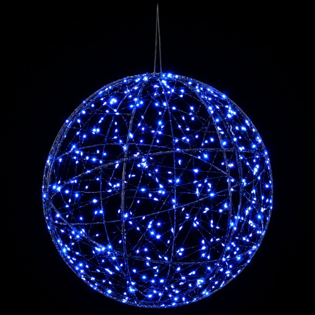 Christmas Finial Light 500 LEDs Blue Diameter 40 x 42 cm