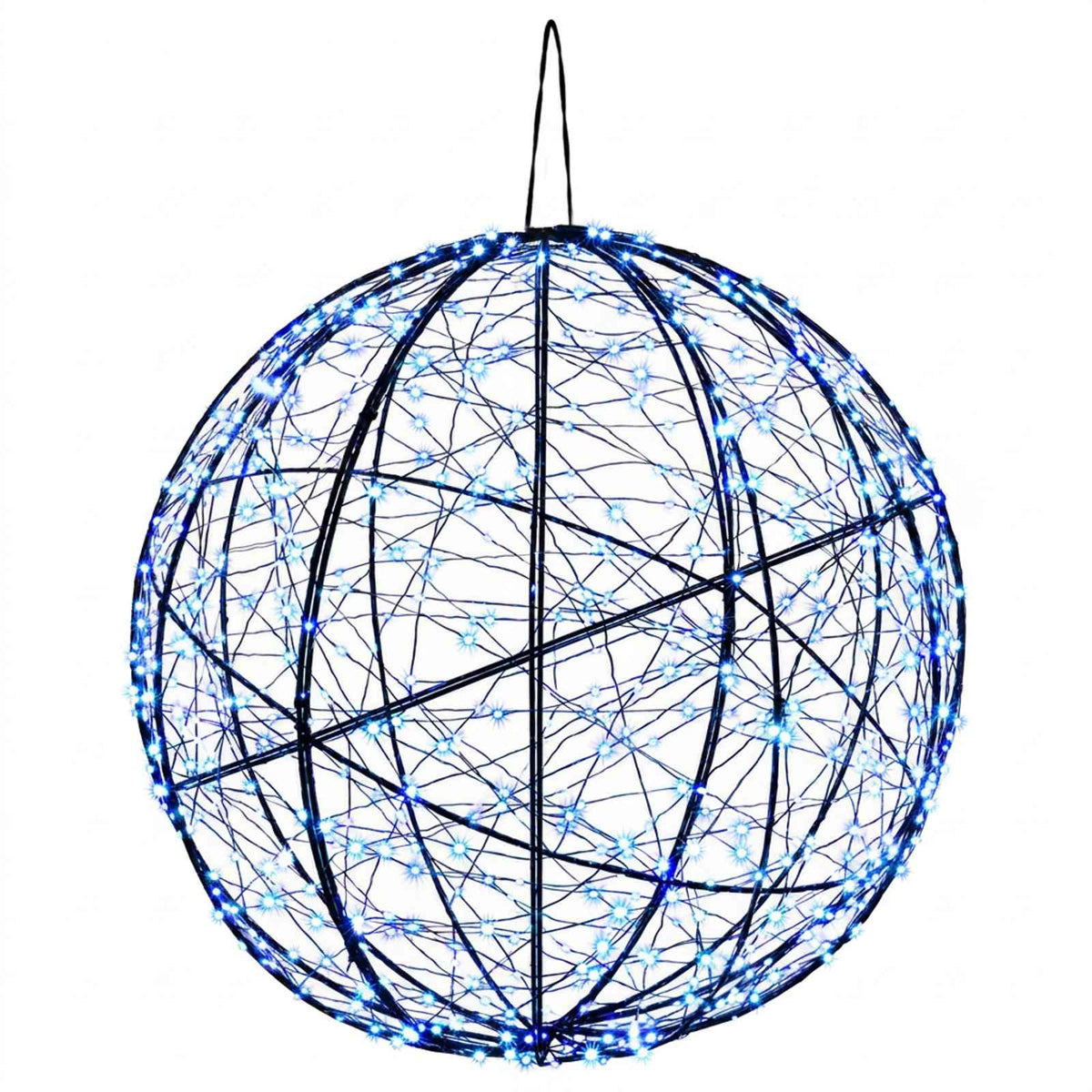 Christmas Finial Light 750 LEDs Blue Diameter 50 x 52 cm