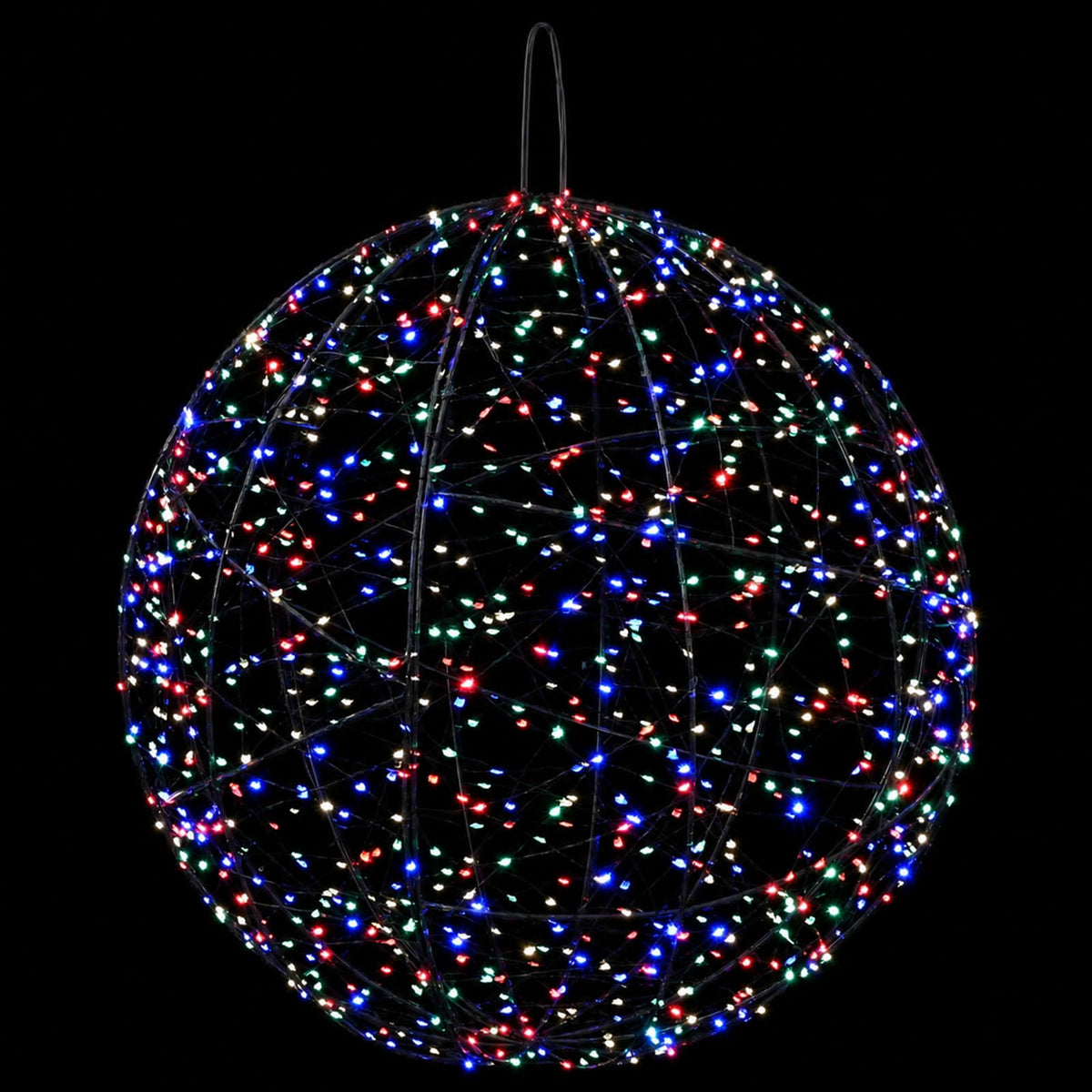 Christmas Finial Light 950 LEDs Multicolour Diameter 60 x 63 cm