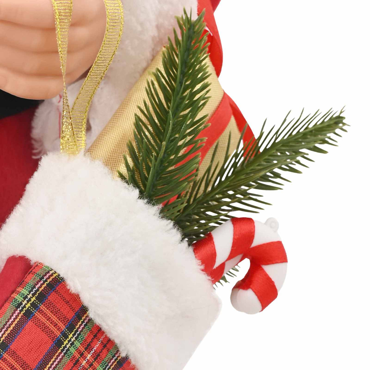 Santa Claus Figure Red 62 cm Polyester
