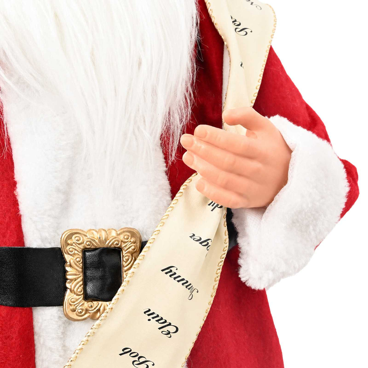 Santa Claus Figure Red 46 cm Polyester