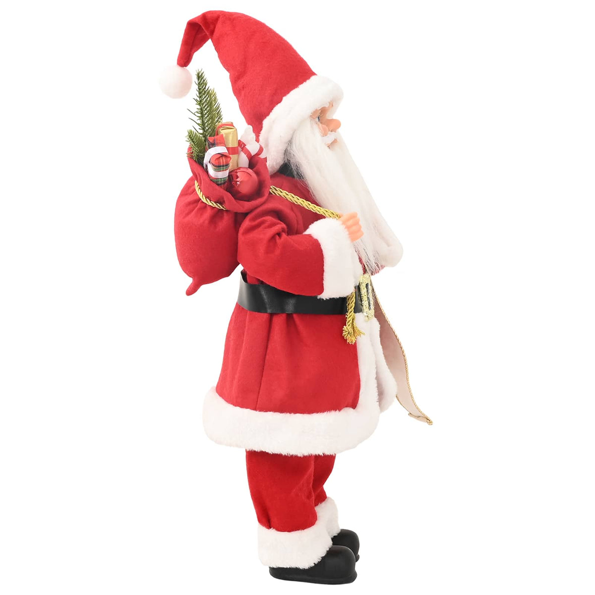 Santa Claus Figure Red 46 cm Polyester
