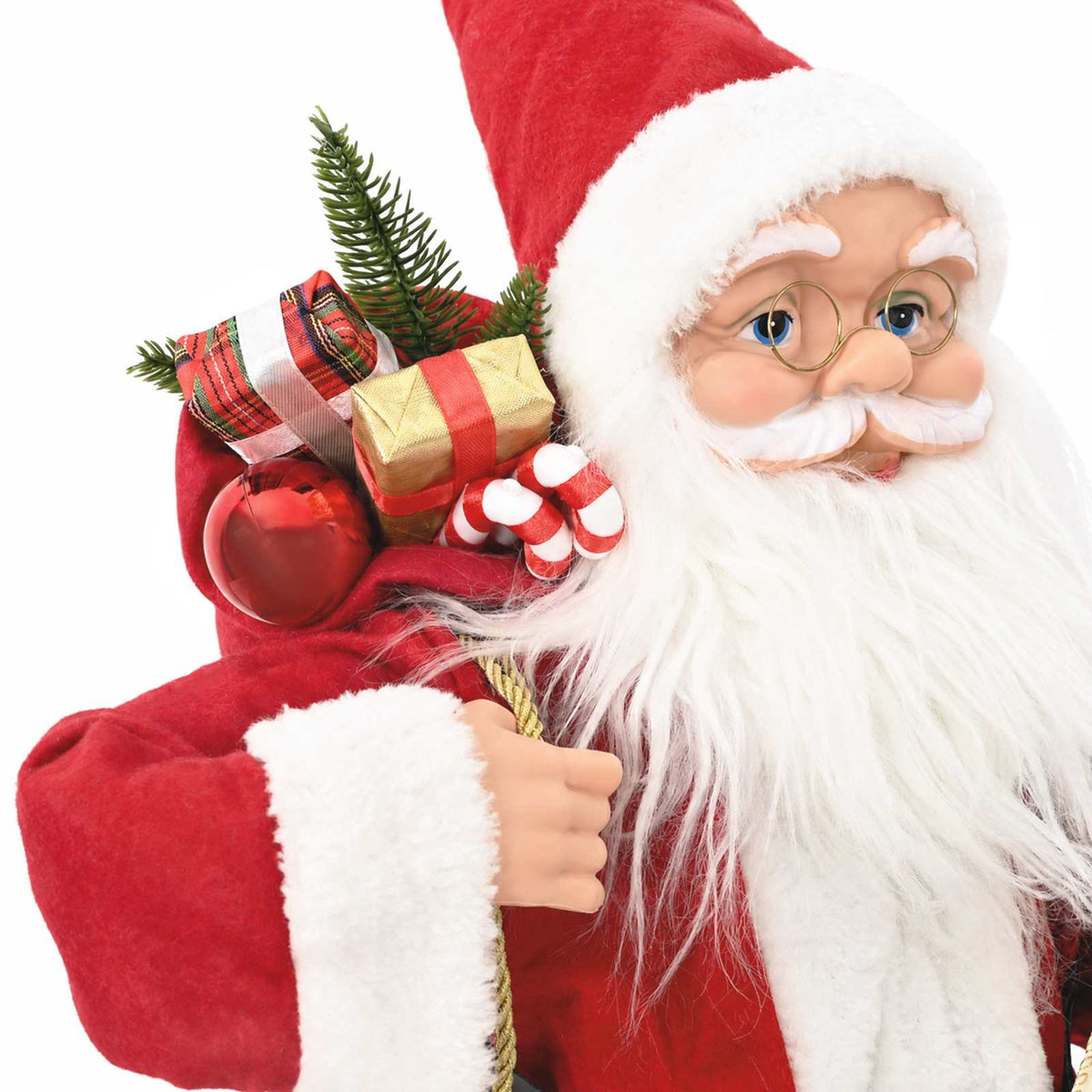 Santa Claus Figure Red 62 cm Polyester