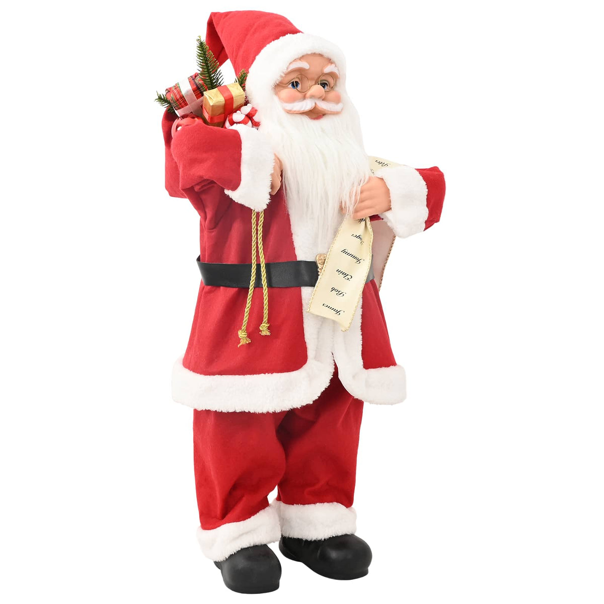 Santa Claus Figure Red 62 cm Polyester