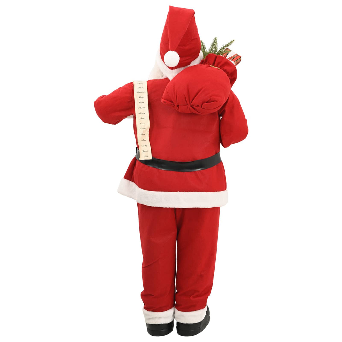 Santa Claus Figure Red 180 cm Polyester