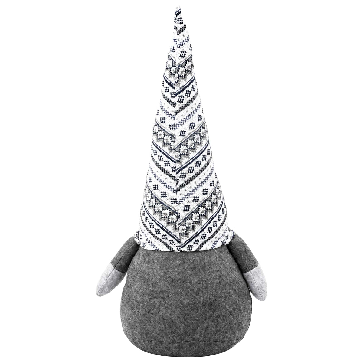 Christmas Gnome Grey 80 cm Polyester