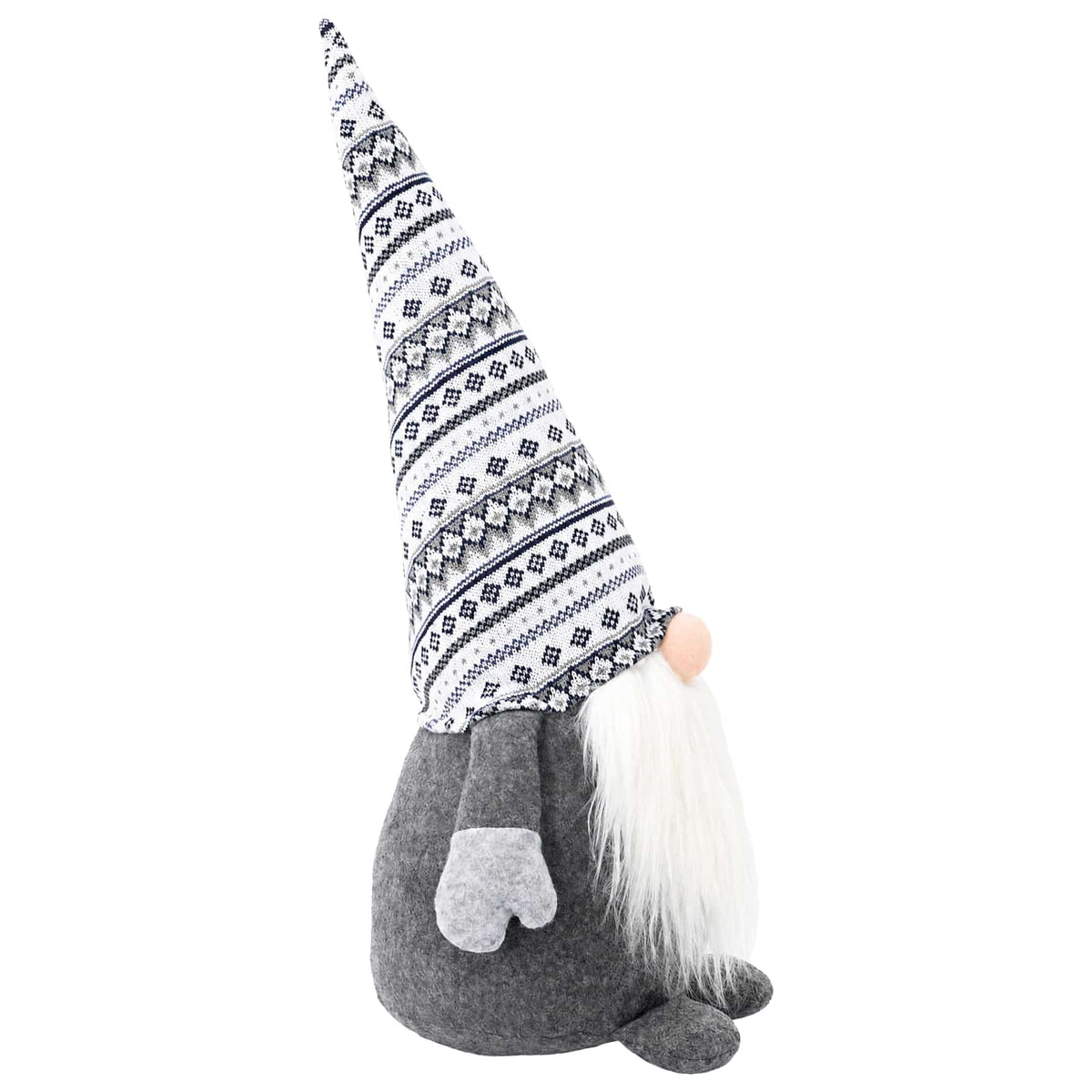 Christmas Gnome Grey 80 cm Polyester